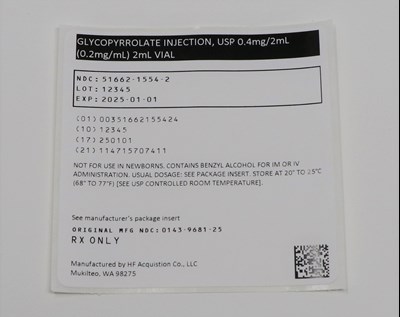 Pouch Labeling (51662 1554 2 Pouch Labeling)